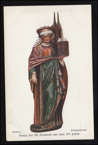 Statue der heiligen - ak,