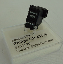 Philips GP 401 III - 1/2" Tonabnehmer System + neue Nadel D 70 - 401 III