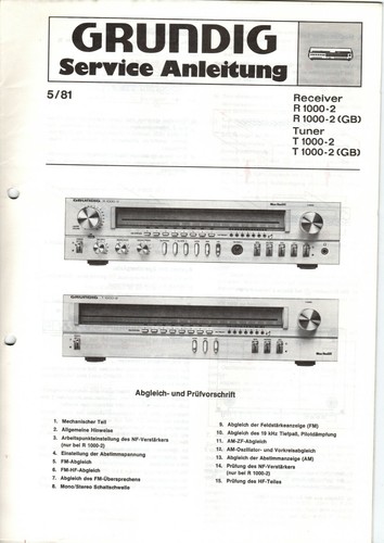 Grundig receiver r1000 - grundig,