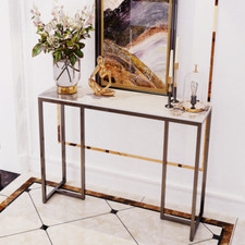 Konsolentisch Schwarz/Weiß