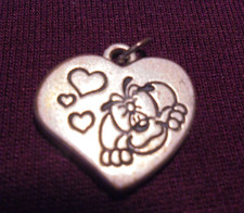Diddl Maus Anhänger für Halskette silberfarbend Motiv Maus signiert Nr.1923