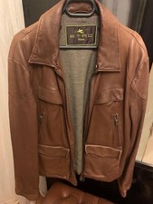 Etro Leather Jacket Male