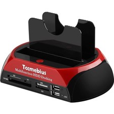 TCC S862 DE USB 20 SATA IDE Dual Bay HDD Docking Station