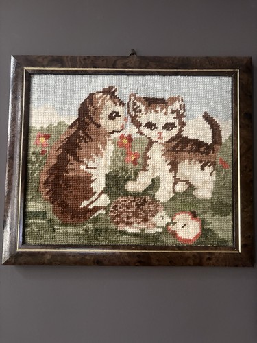 Gesticktes vintage bild retro - vintage,