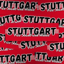 100x Stuttgart Aufkleber/