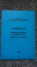 NVA DV  A 060/1/110 OPERATIONSEINRICHTUNG IM FALTKOFFER OP-F LAK 2,IFA W50