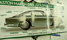 e0413) ASTON MARTiN DB5 James Bond  Bausatz 1:8, teilweise aufgebaut, Eaglemoss