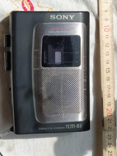 Sony diktiergerät tcm - diktiergerät, tcm-83