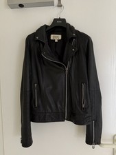 Damen Leder Jacke Bikerjacke