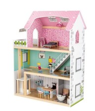 PLAYTIVE Puppenhaus 38 Teilig
