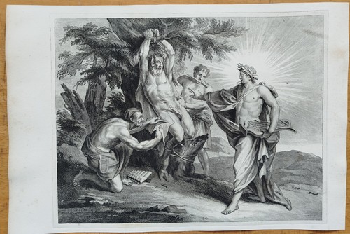 Apollon satyr marsyas - apollon,