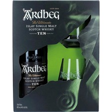 Ardbeg 10 Jahre Geschenkset Single Malt Scotch Whisky 46% Vol. 700ml