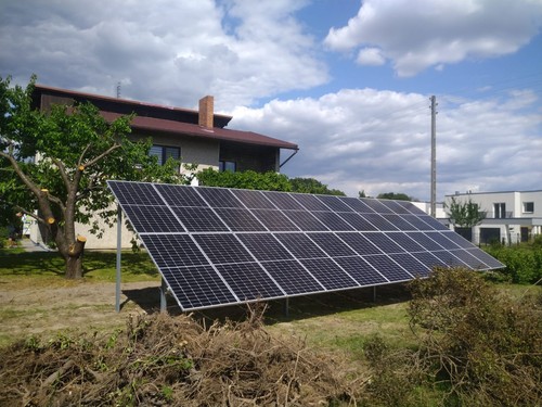 Photovoltaik freilandanlage - photovoltaik,