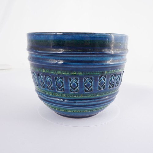 Keramik blumentopf blau - blumentopf,