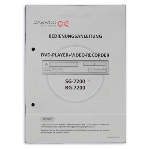 Daewoo 7200 - sg-7200, bg-7200