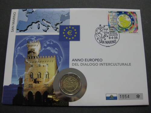 Numisbrief euro san marino - euro,