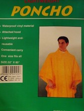 Regenponcho Regenjacke Regencape Poncho 6 verschiedene Farben 