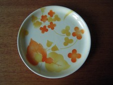 Teller creme Muster floral