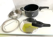 🇩🇪SILIT-Schnellkochtopf Sicomatic Silargan“CLASSIC“4,5l.Voll funkt.Guter Zust.