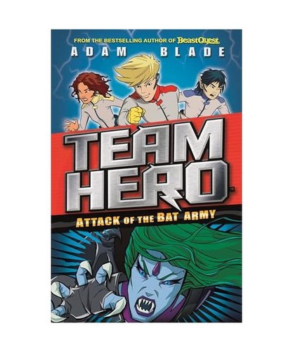 Team hero attack the bat - team,