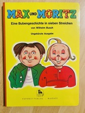 Max und Moritz Ungekürzte Ausgabe Wilhelm Busch Pappbilderbuch
