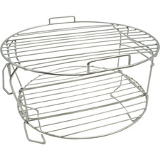 Doppeltes Grillrost Doppelstöckiger Wenderost für Ninja Foodi MAX Multikocher