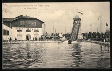 AK Liege, Exposition Universelle de Liege 1905, Le Water-Chute, Ausstellung 