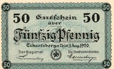 ECKARTSBERGA GERMAN NOTGELD