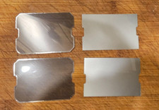 2 pcs Nintendo Spare Part REFLECTOR + 2 Units POLARIZER Game & Watch Laser Cut