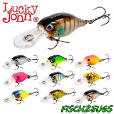 Lucky John Wobbler Chubby 4DRF Crankbait Sinkend 4,8g 40mm UV Forelle Barsch