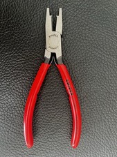 KNIPEX 97 50 01 Crimpzange für Scotchlokverbinder mit Schneiden 155 mm