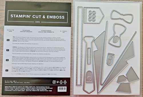 Stampin stanzformen anzug - 'up, "anzug