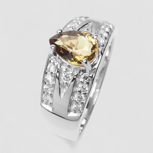 Goldgelber turmalin 22ct - turmalin, 1,22ct