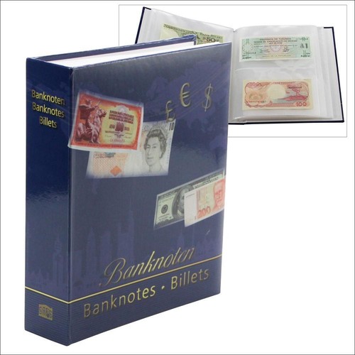 Banknotenalbum für - /,