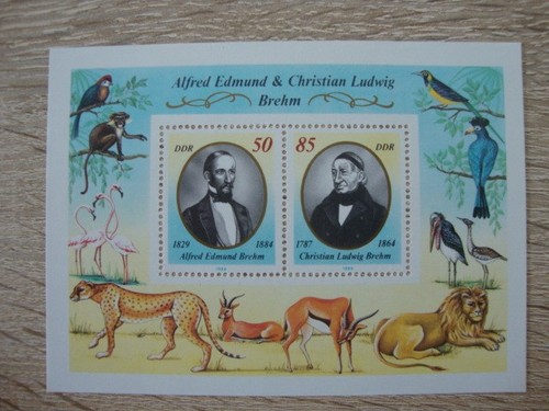 Briefmarken block wildtiere - block,