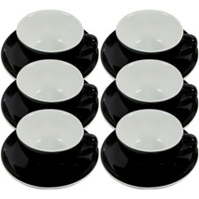 6er set cappuccino tasse - 6er, mit