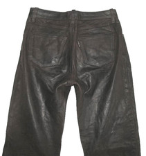PANTERA Herren- LEDERJEANS /