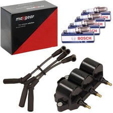MAXGEAR ZÜNDLEITUNG+SPULE+BOSCH ZÜNDKERZEN passend für CHEVROLET MATIZ 0.8 LQ2