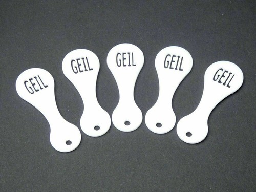 Einkaufswagenchip geil - 5x,