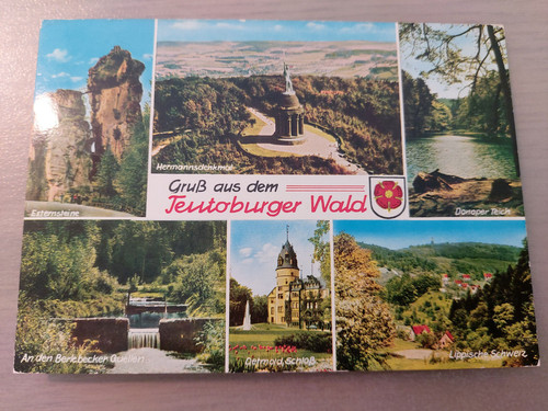 Postkarte teutoburger wald - teutoburger,