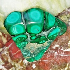 Malachit Malachite Edelsteine