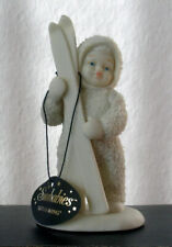 FIGUR - SNOWBABIES - LETS GO SKIING - BISQUIT-PORZELLAN - in OVP - GOEBEL