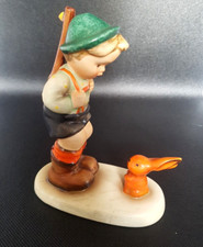 alte Hummel Figur Goebel - Jäger mit Hase - "Jägerlein"