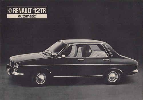 Renault r12 automatic - r12,