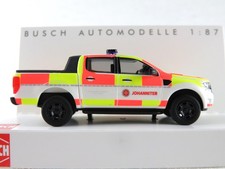 Busch 52848 Ford Ranger (2023) "Johanniter Würzburg (D) / SEG" 1:87/H0 NEU/OVP