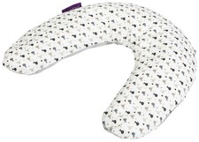 Träumeland T041202 Ersatzbezug Seitenlagerungskissen, Design 2, grau