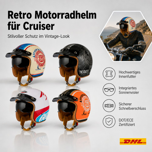 Harley stil motorradhelm - stil,