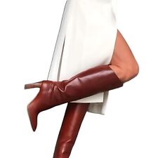 ZARA ? STIEFEL LEDERSTIEFEL LEDER BOHO BOOTS BOHOSTIEFEL BRAUN 39