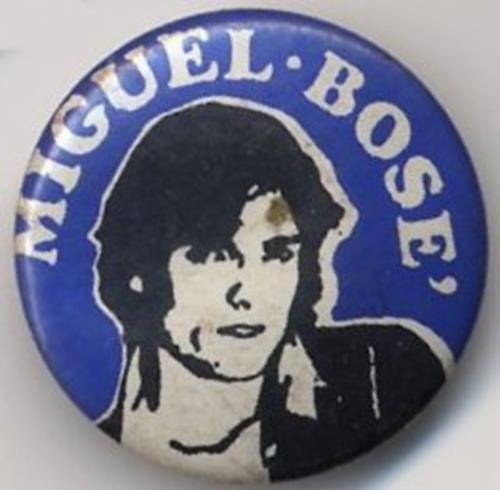 Miguel bose badge button - bose,