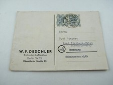 Brief Werbung von 1948 Briefmarkengroßhandel  Preisliste tolles Stück Zeitgesch.